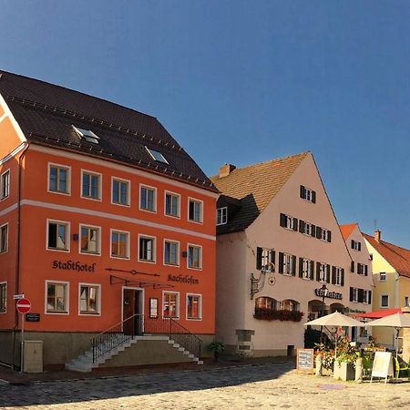 Stadthotel Kachelofen Krumbach Eksteriør bilde