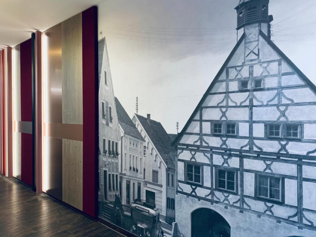 Stadthotel Kachelofen Krumbach Eksteriør bilde