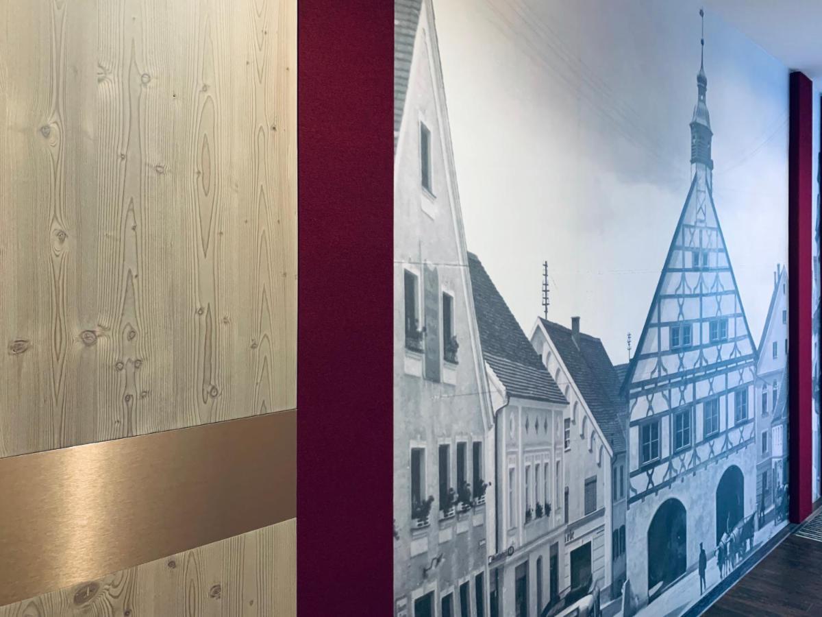 Stadthotel Kachelofen Krumbach Eksteriør bilde